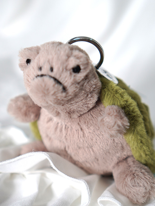Jellycat ジェリーキャット Timmy Turtle Bag Charm 亀 かめ カメ
