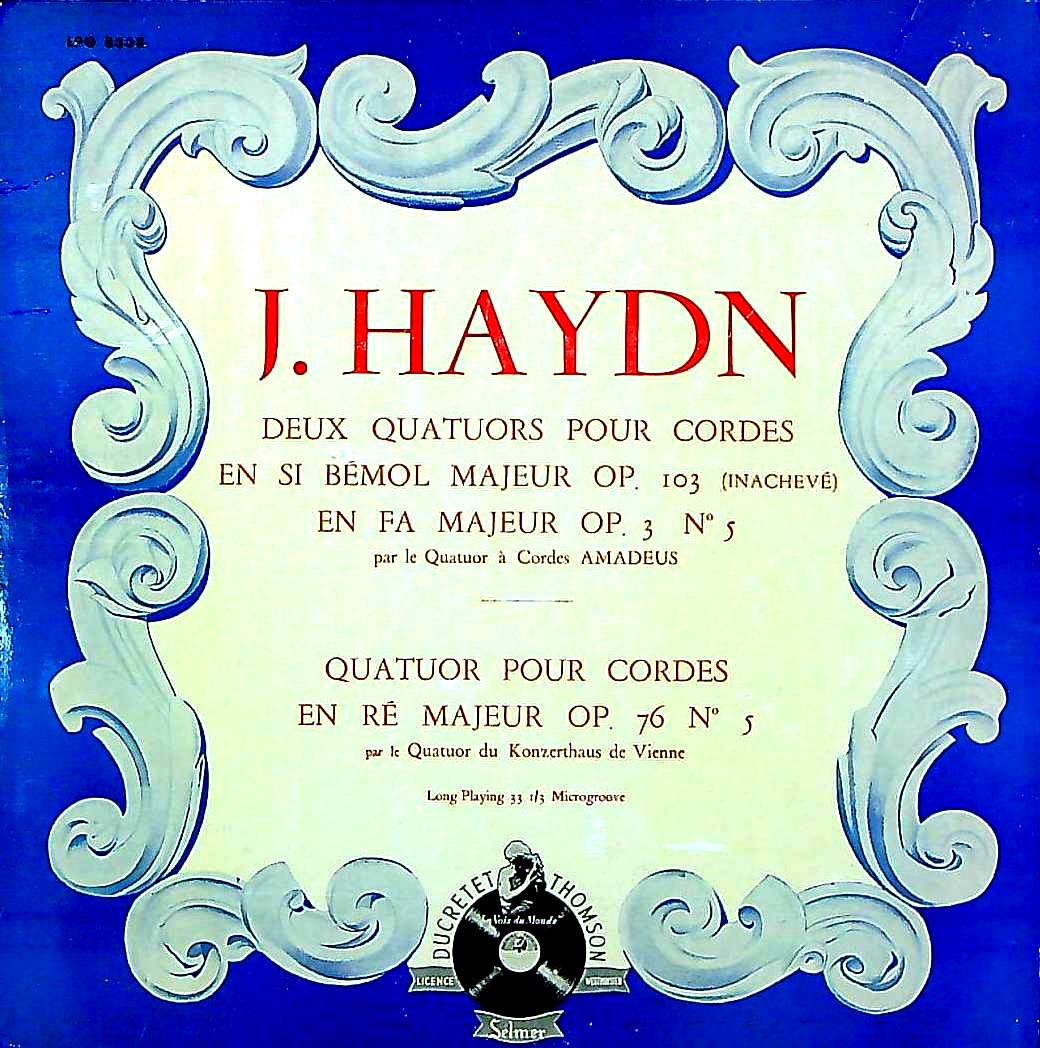 ETERNA TRADING / [Ducretet Thomson] ウィーン・コンツェルトハウスQt