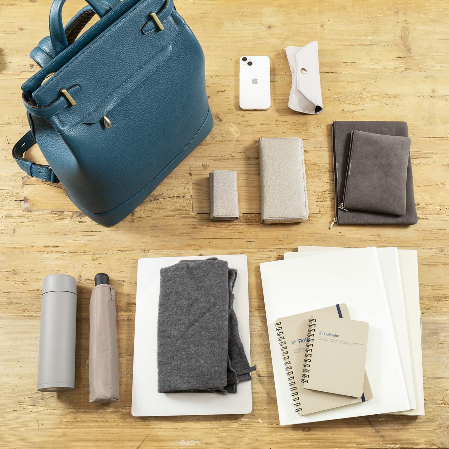 シュリンク サイドベルトバックパック《Integrate》 - British Green