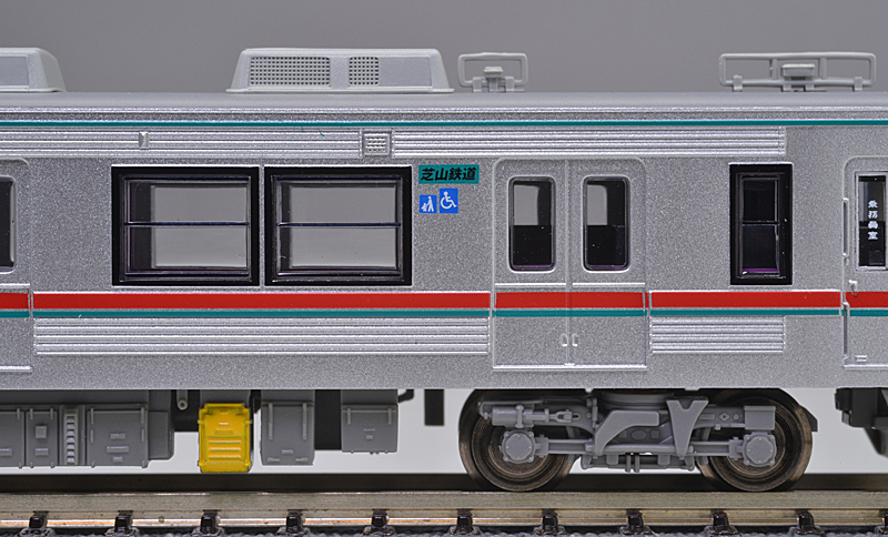 期間限定出品】TN・ポポン製室内灯取付済 芝山3500形 緑帯 芝山鉄道