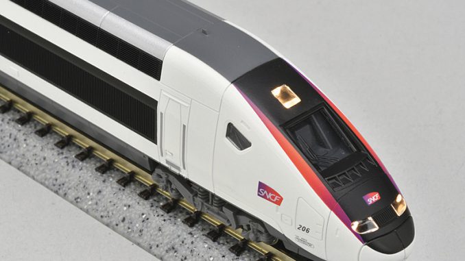 フランス国鉄 TGV Duplex 新塗装 – 新製品紹介