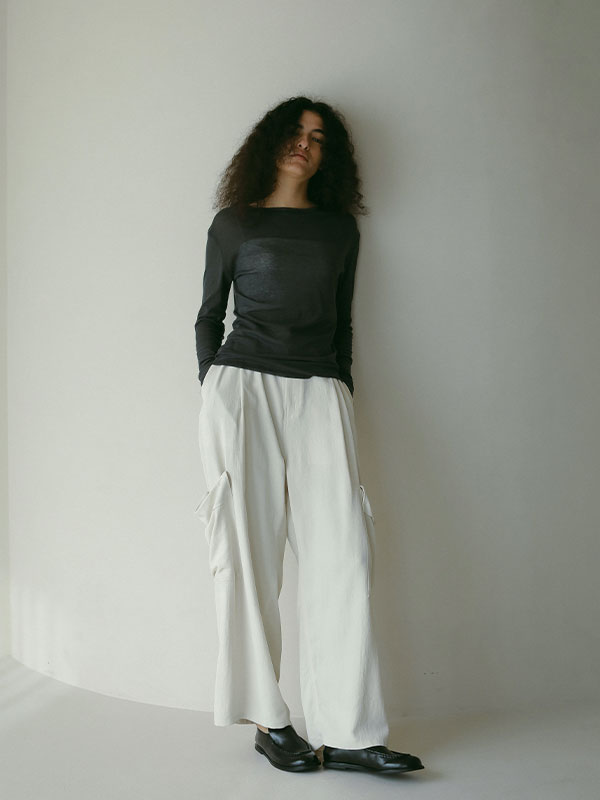 オイルドレザーフラットローファー(36 BLACK): シューズ │ ETRE TOKYO