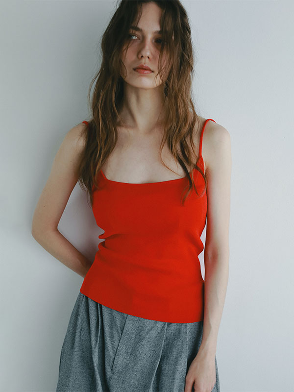 バンドゥセットニットキャミソール(F WHITE): トップス │ ETRE TOKYO