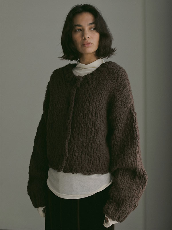 2wayハンドニットカーディガン(F OFF WHITE): トップス │ ETRE TOKYO