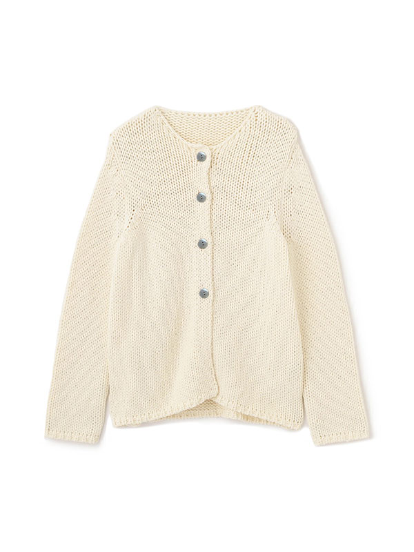 リリヤーンハンドニットカーディガン(F WHITE): トップス │ ETRE