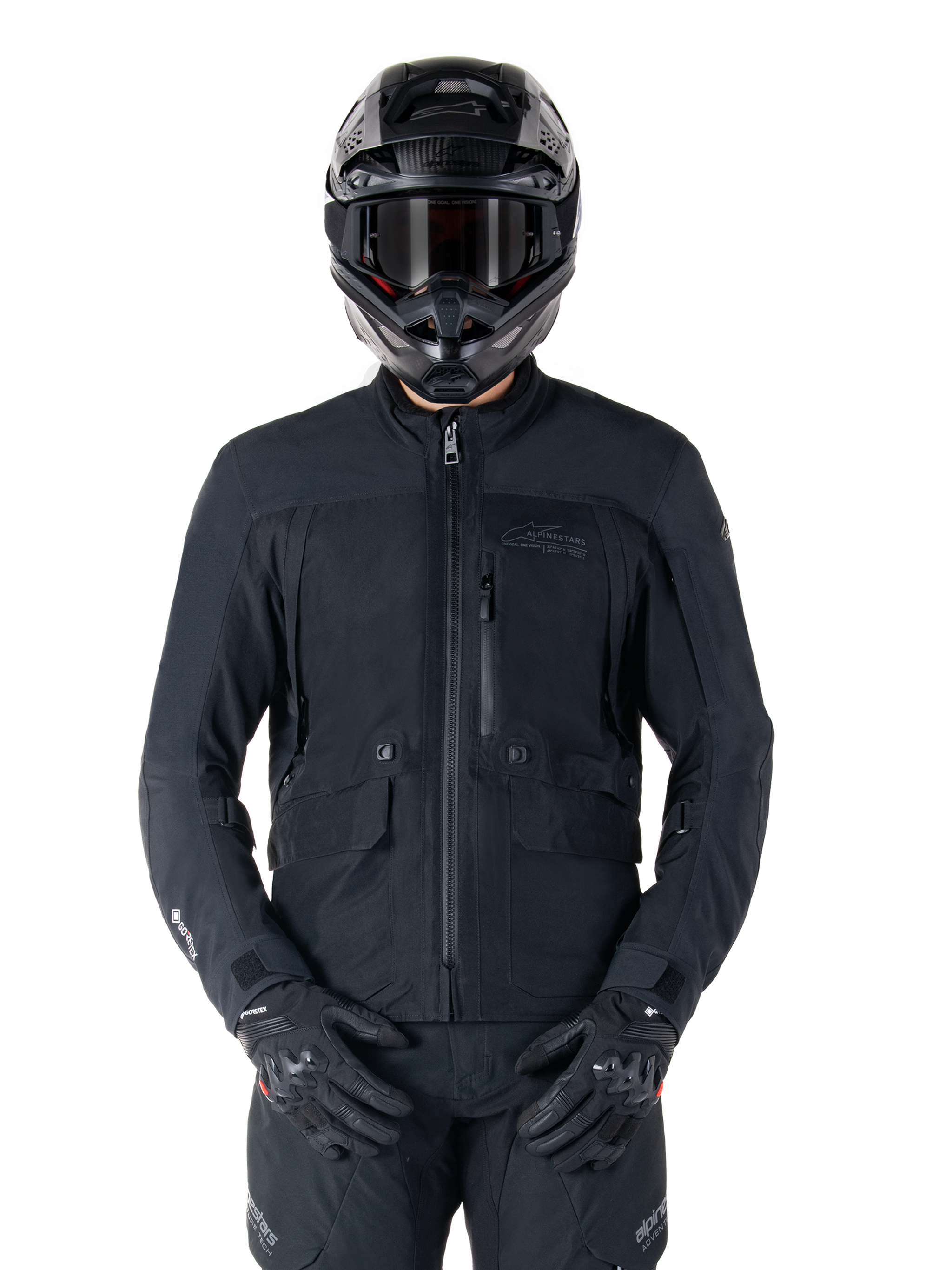 St-7 Prime Gore-Tex - Black Motorcycle Jacket | Alpinestars®