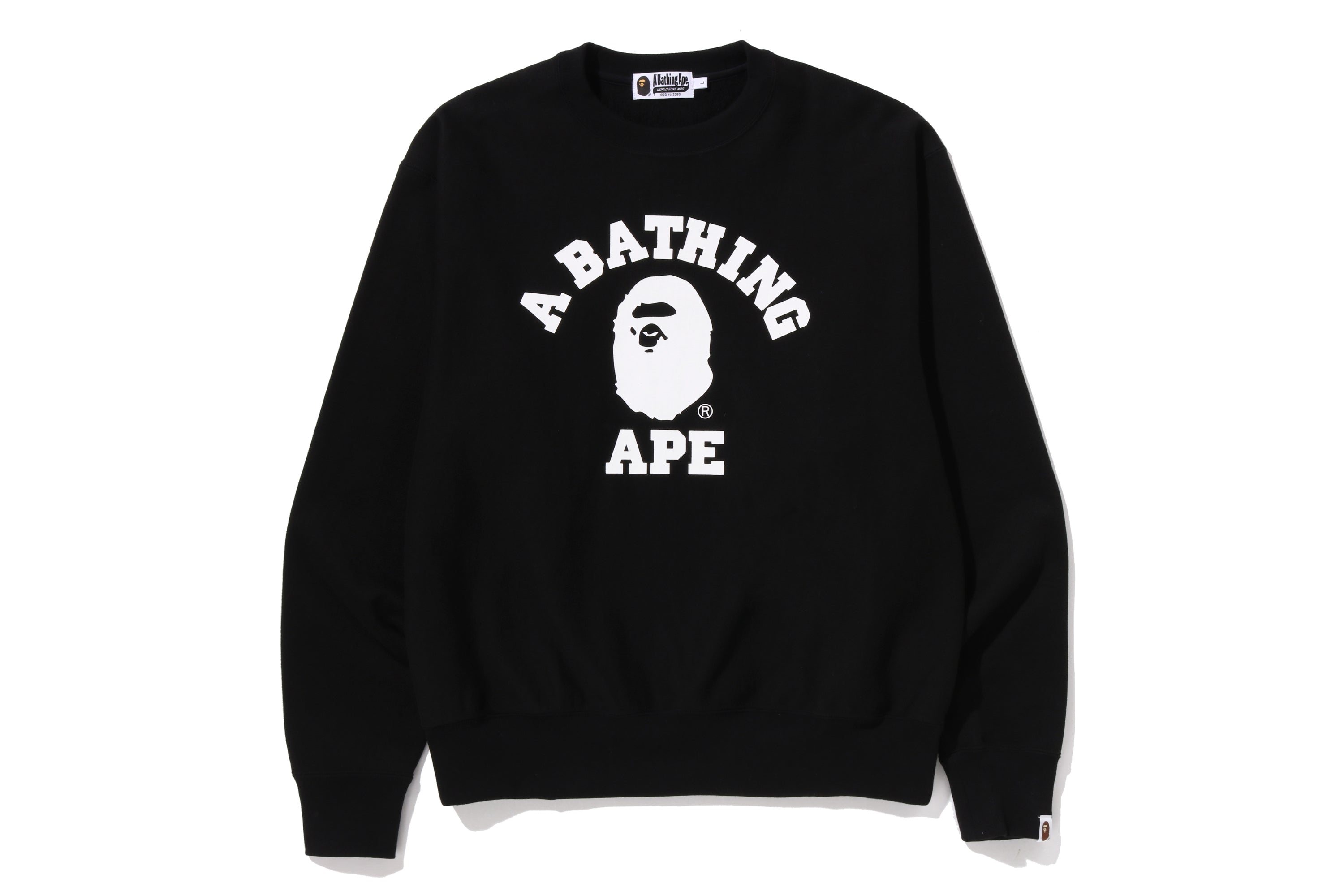 CLASSIC COLLEGE CREWNECK SWEATSHIRT – eu.bape.com