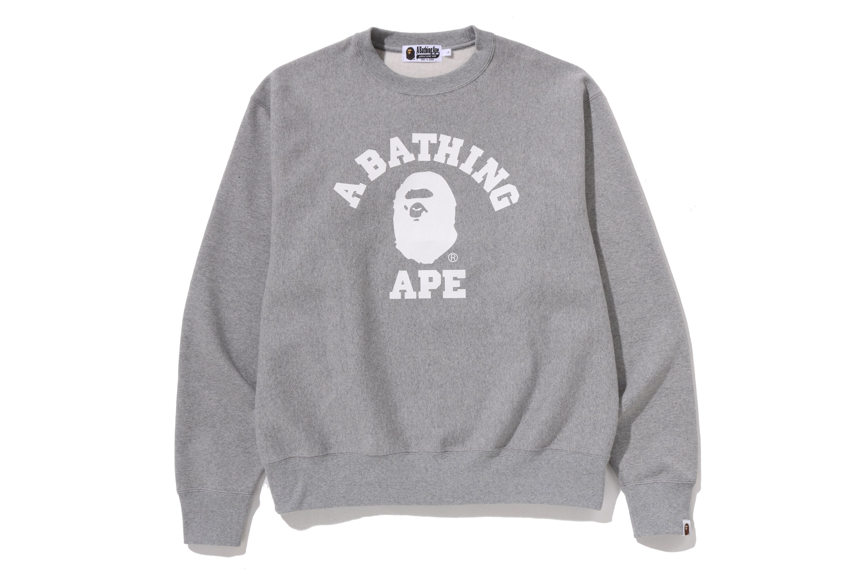 CLASSIC COLLEGE CREWNECK SWEATSHIRT – eu.bape.com