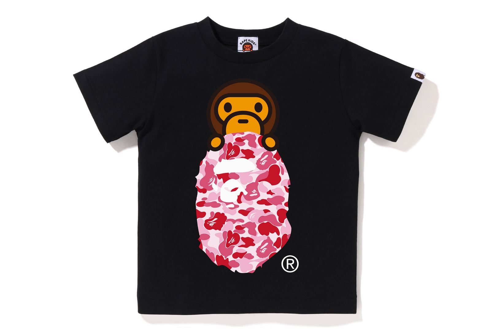 ABC CAMO MILO ON APE HEAD TEE KIDS – eu.bape.com