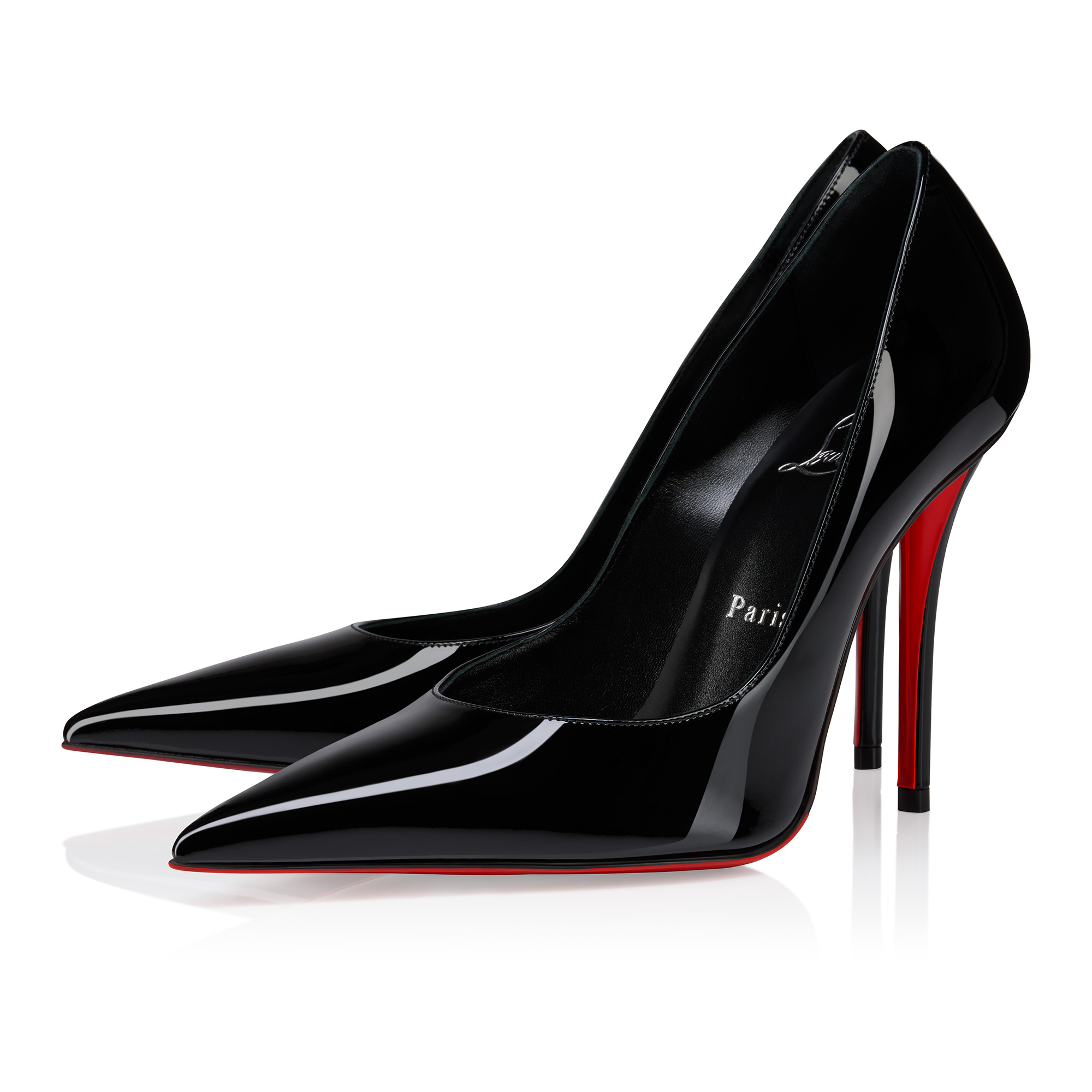 Miss Z - 100 mm Pumps - Patent calf leather - Black - Women
