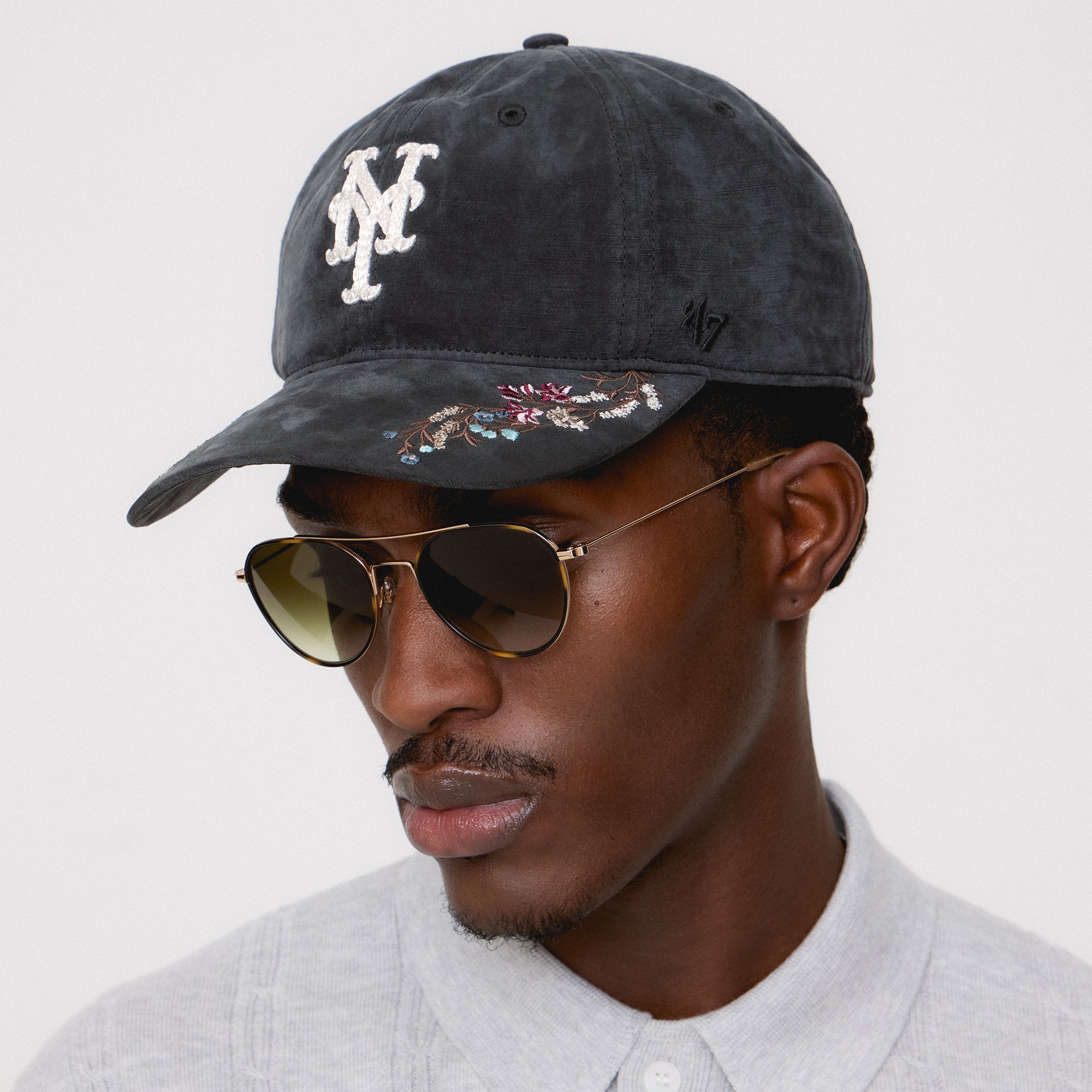 Kith & '47 for the New York Mets Cupro Linen Franchise LS Cap