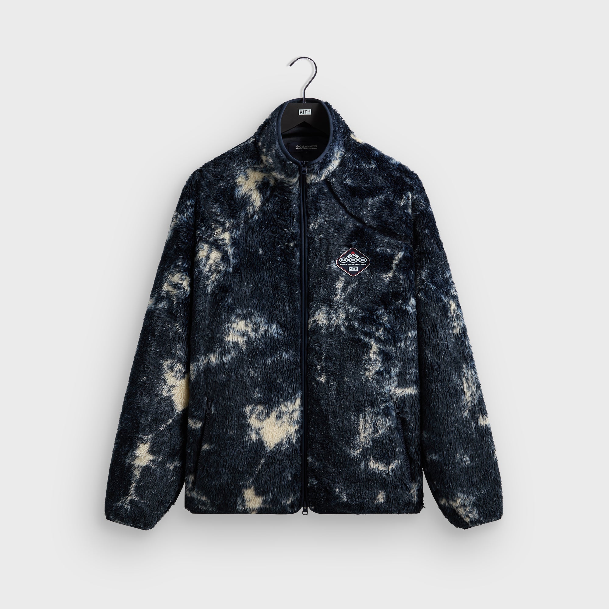 Kith for Columbia Ice Dye Sherpa Harper Jacket - Nocturnal – Kith