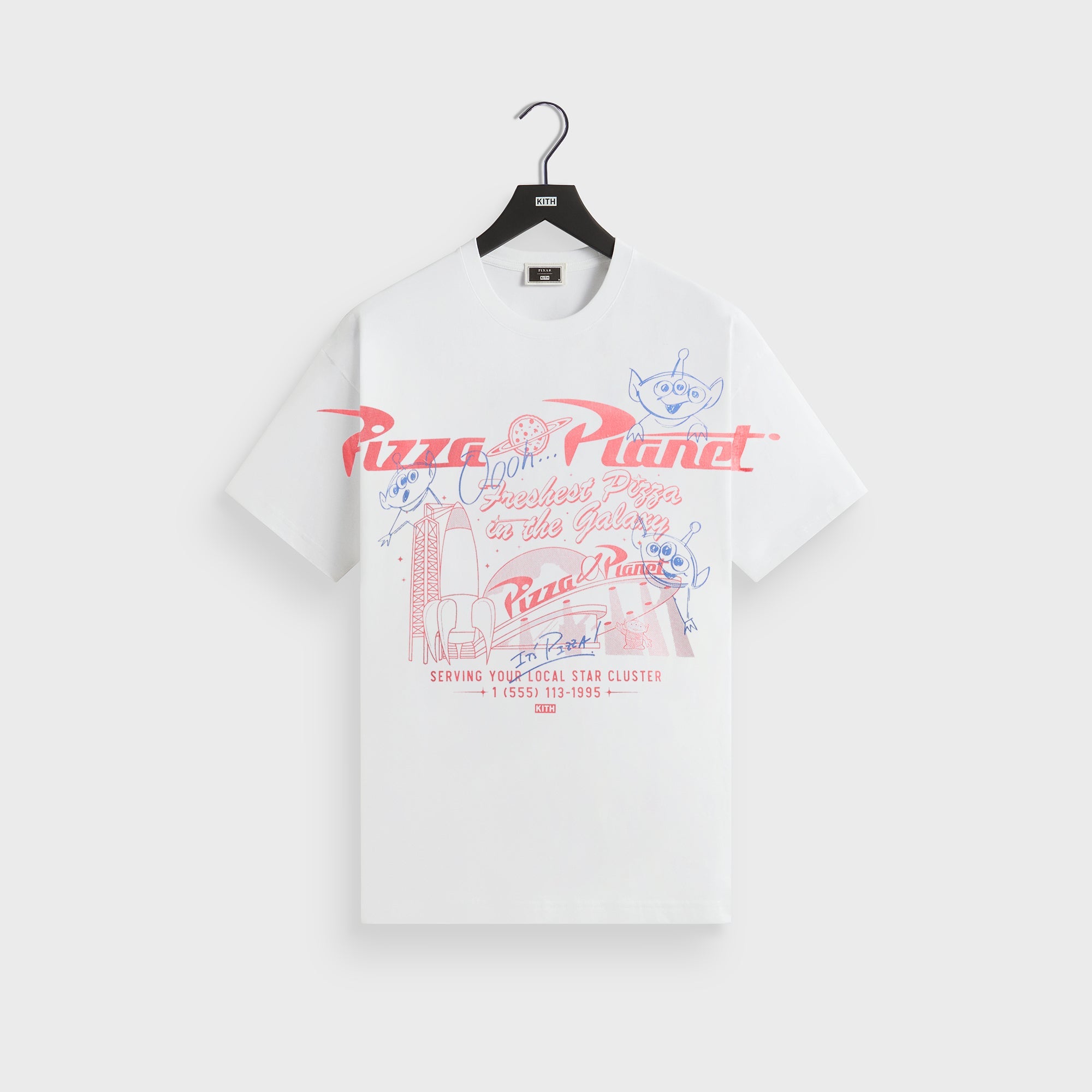 Disney | Kith for Pixar Pizza Planet Tee - White – Kith Europe
