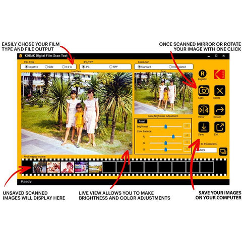 KODAK Film Scan Tool for PC and MAC – Kodak Photo Plus EU