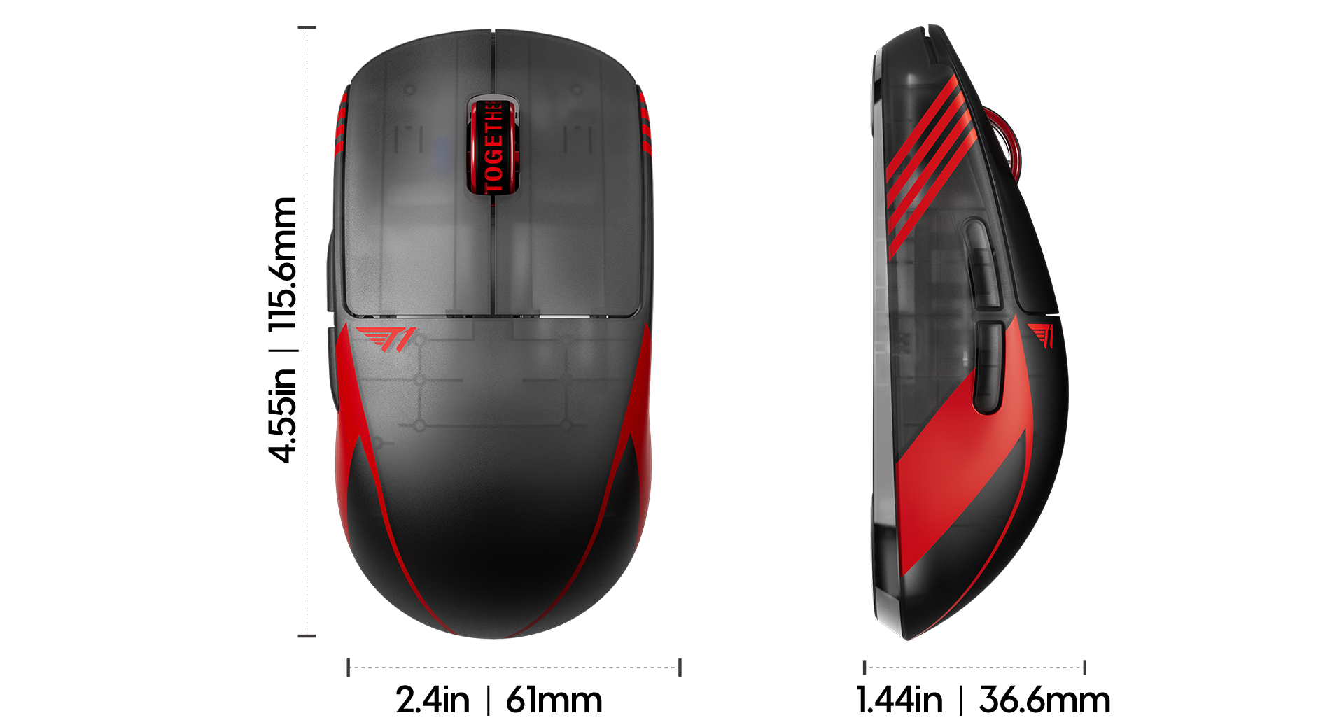 T1 Edition] X2 CrazyLight Mini Gaming Mouse – Pulsar Gaming Gears EU