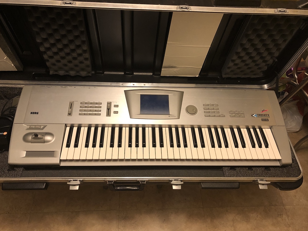 Forgot I had an old Korg Trinity Plus HDR in The Closet - Other