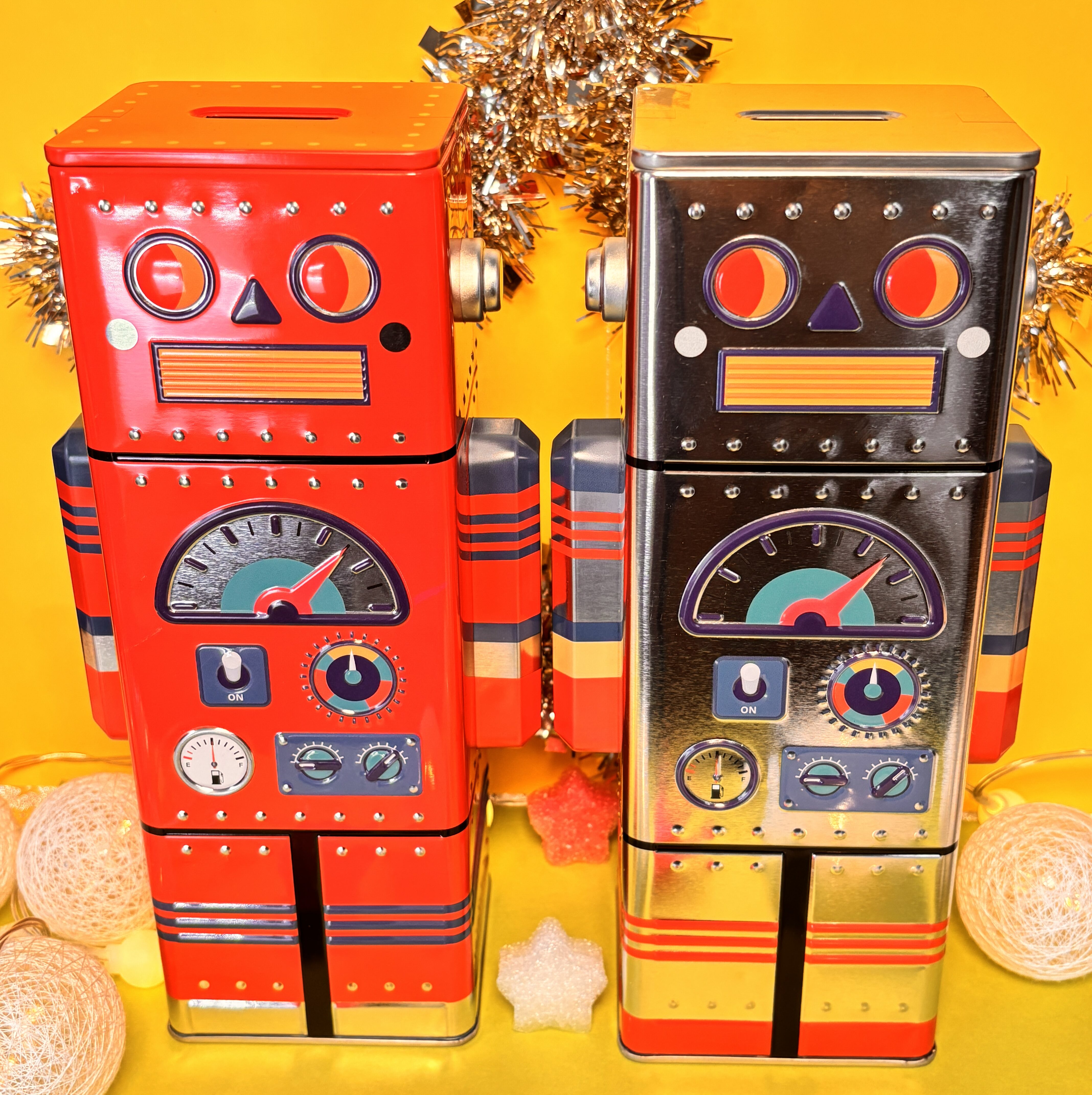 ロボット缶(シルバー) | 株式会社エウレカ