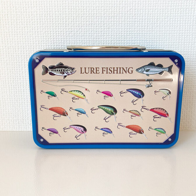 ルアーケース缶（ブルー） | 株式会社エウレカ