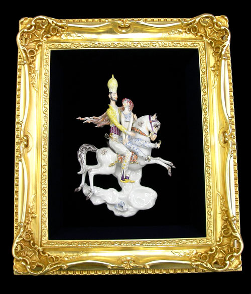 ユーロクラシクス｜マイセン 陶板画 プラーク