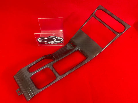 NSX 100% Carbon Fiber RHD Double Din Center Dash Panel made from