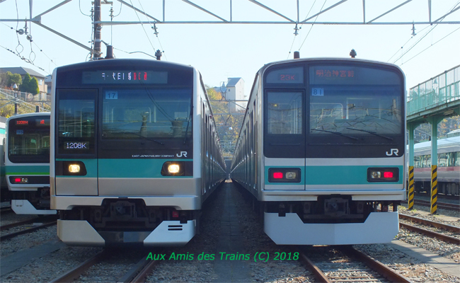 □JR東日本□209系1000番台が常磐緩行線から引退: Aux Amis