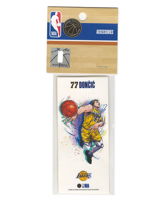 NBA ロサンゼルス·レイカーズ／ルカ·ドンチッチ イラストステッカー