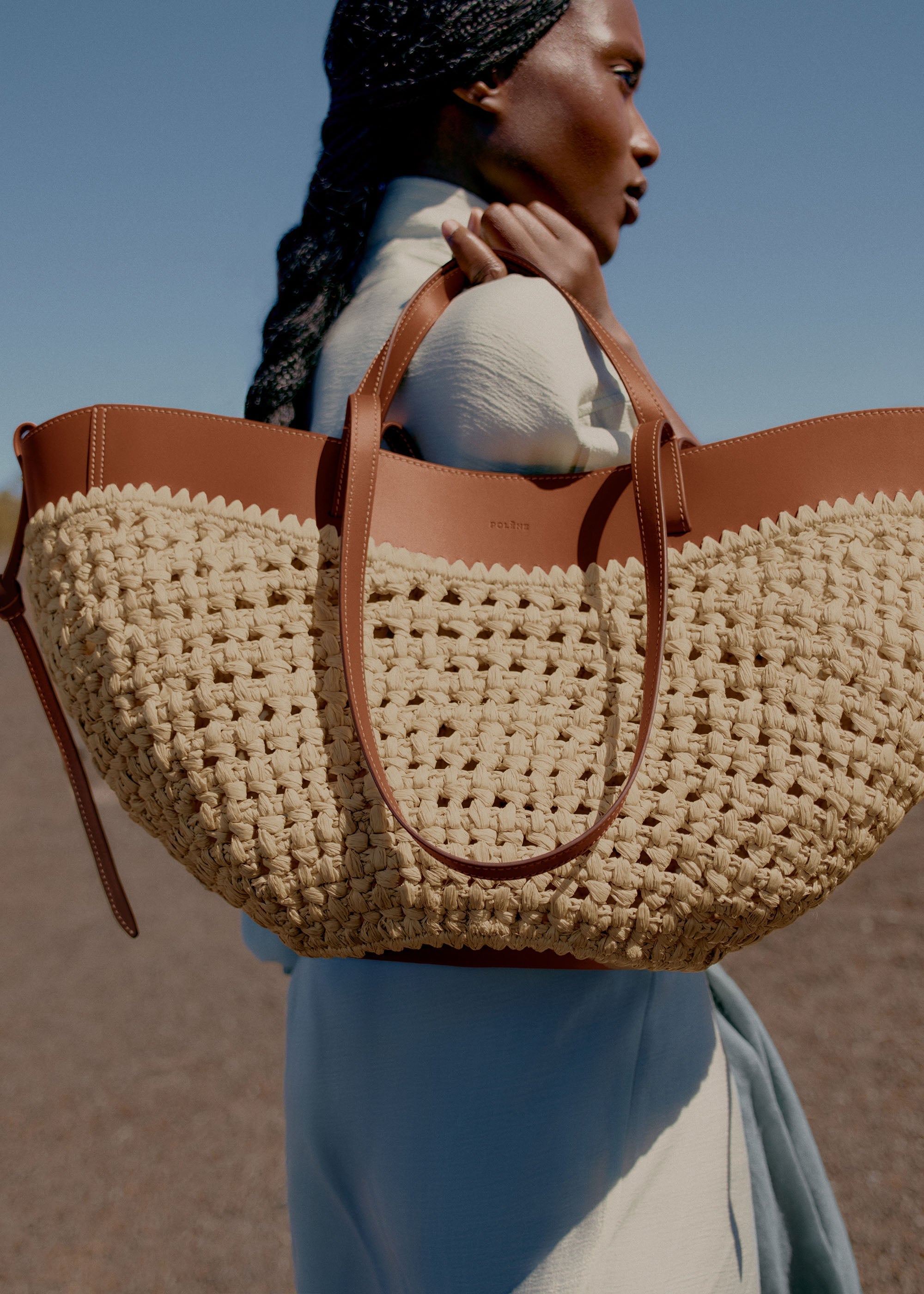 Polène | Bag - Cyme - Raffia – Polène EU