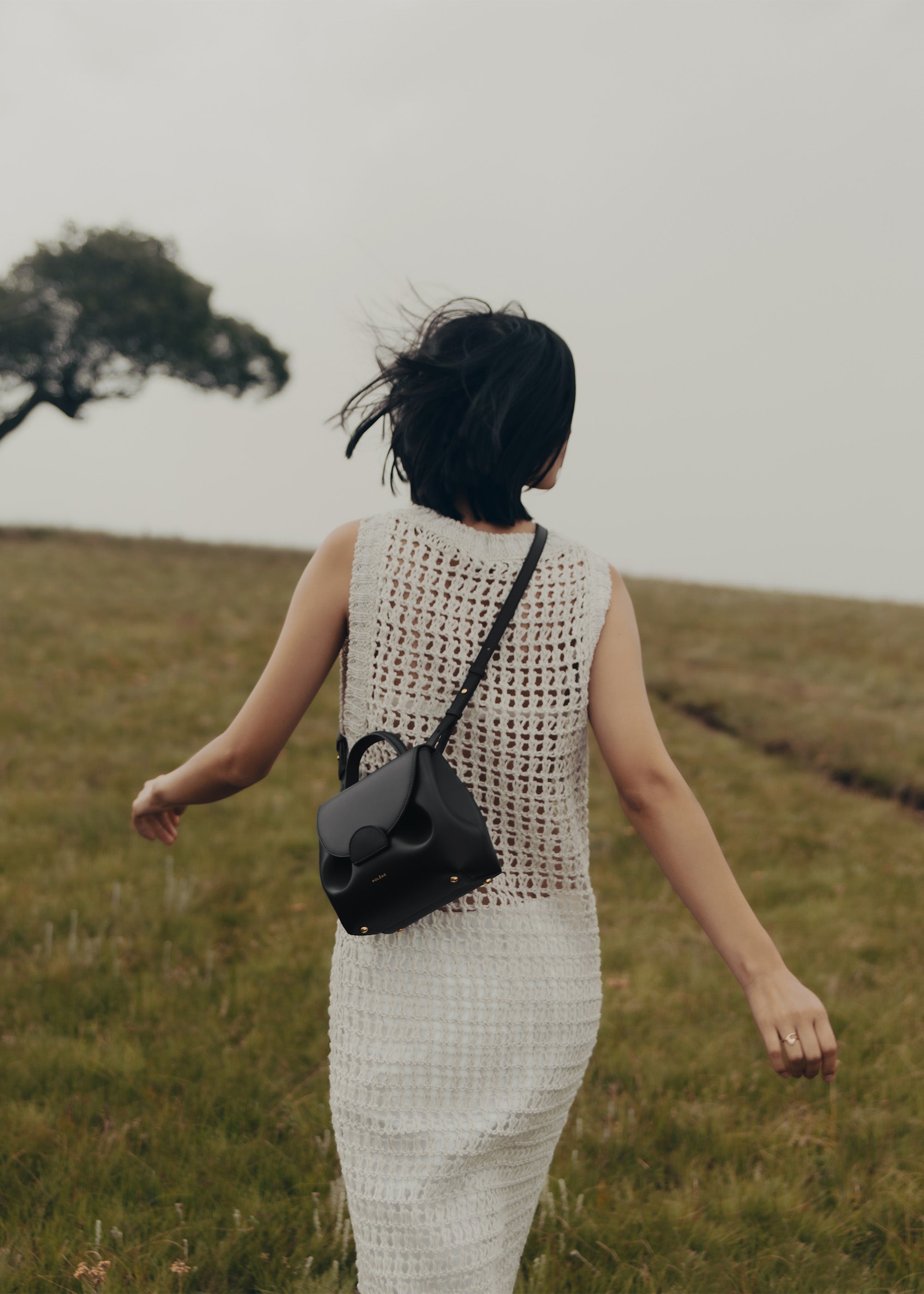 Polène | Bag - Numéro Un Nano - Smooth Black – Polène EU