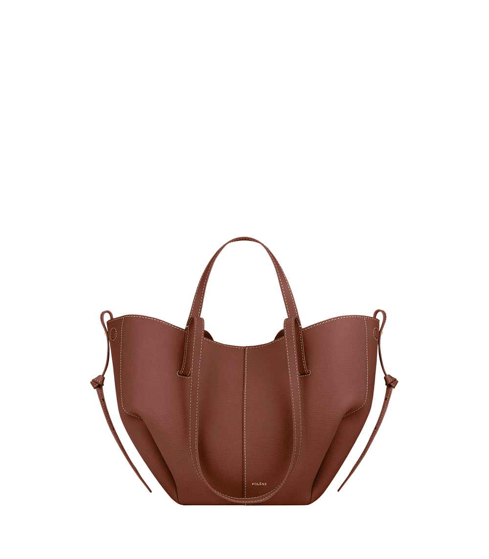 Polène | Bag - Cyme Mini - Textured Ebony – Polène EU