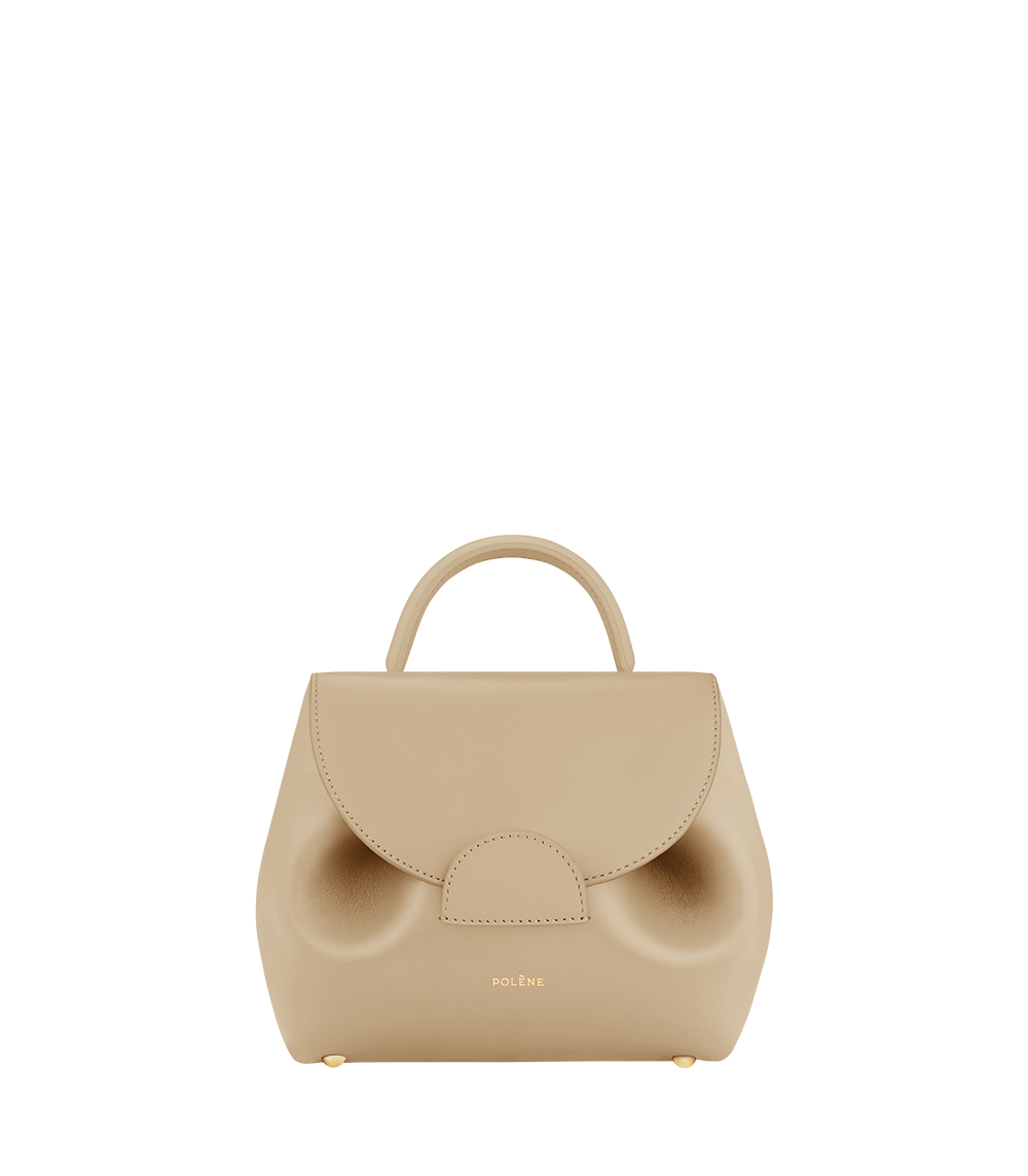 Polène | Bag - Numéro Un Nano - Textured Chalk – Polène EU