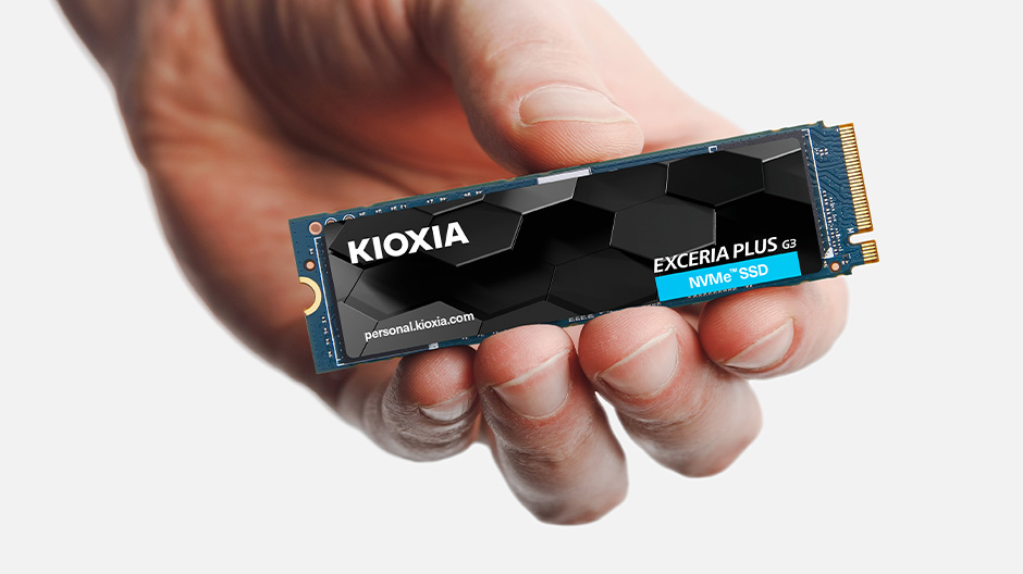 EXCERIA PLUS G3 - NVMe™ SSD | KIOXIA - Europe (English)