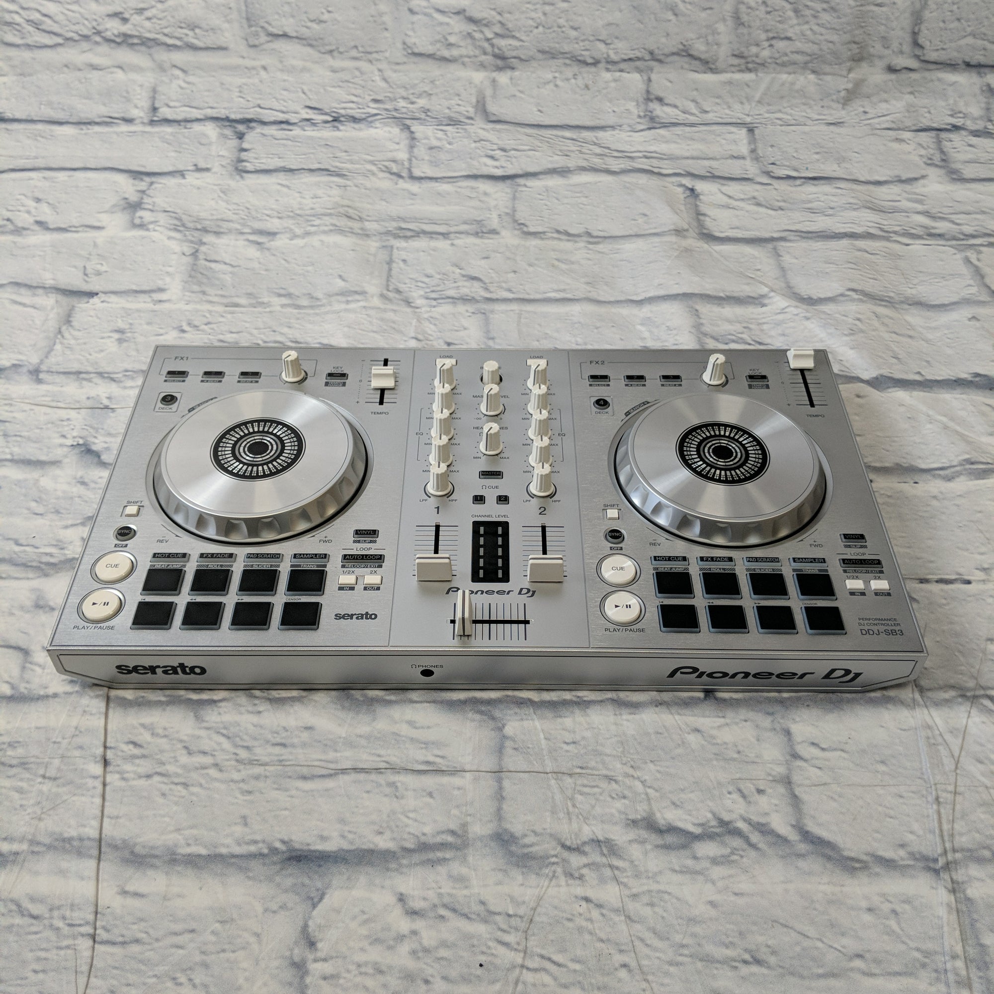 Pioneer DDJ - SB3 DJ Controller silver - Evolution Music