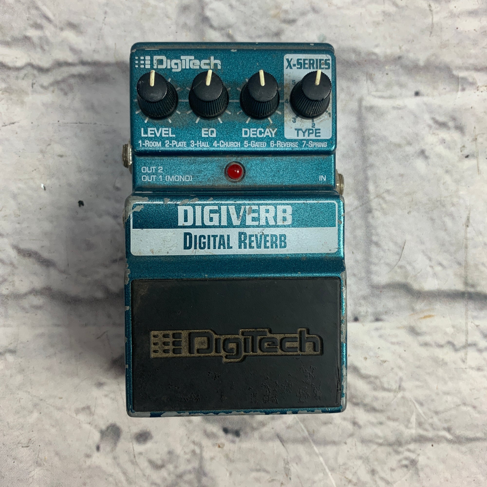Digitech Digiverb Reverb Pedal - Evolution Music