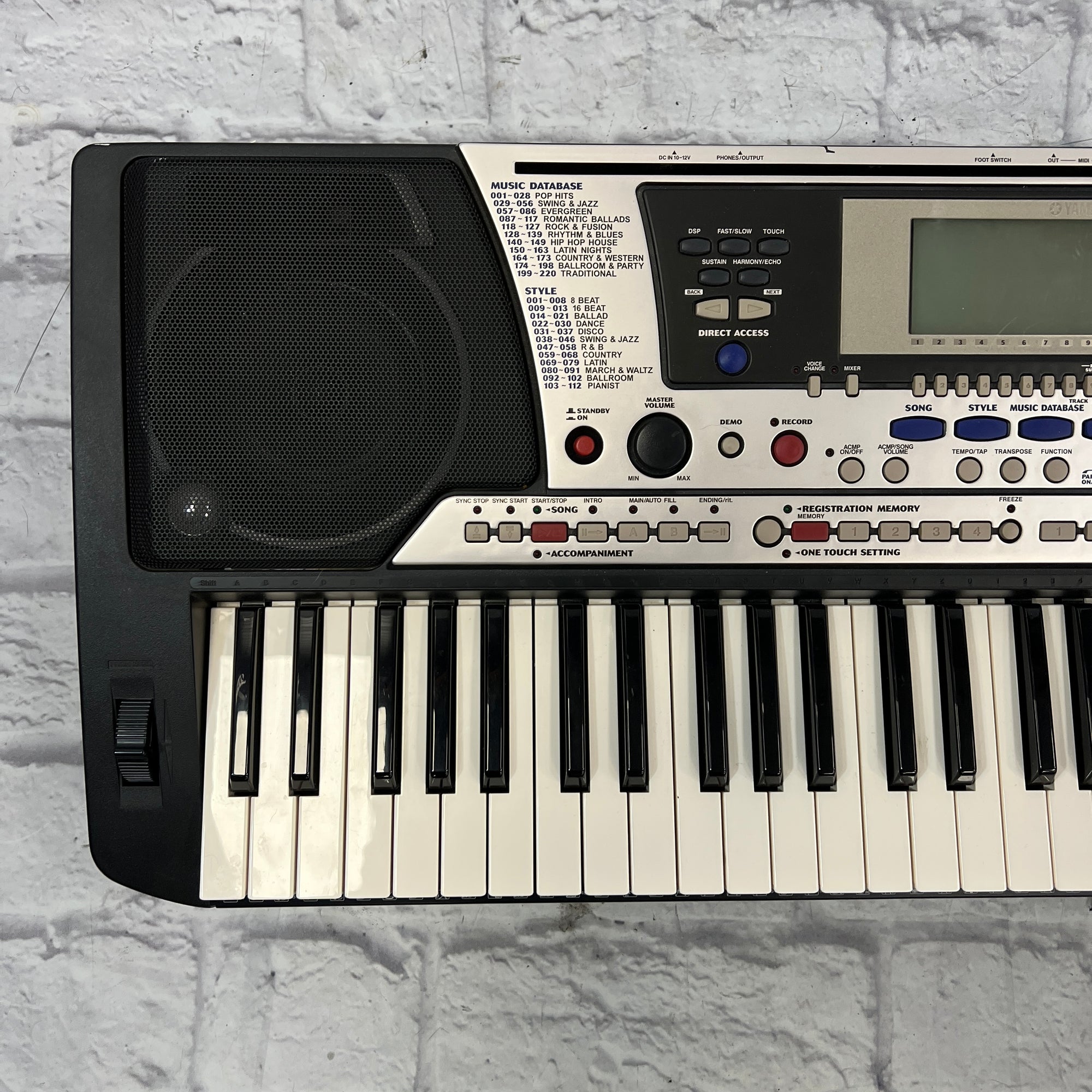 Yamaha PSR-S550 61鍵盤 シルバー 096/ YAMAHA/ヤマハ 電子キーボード