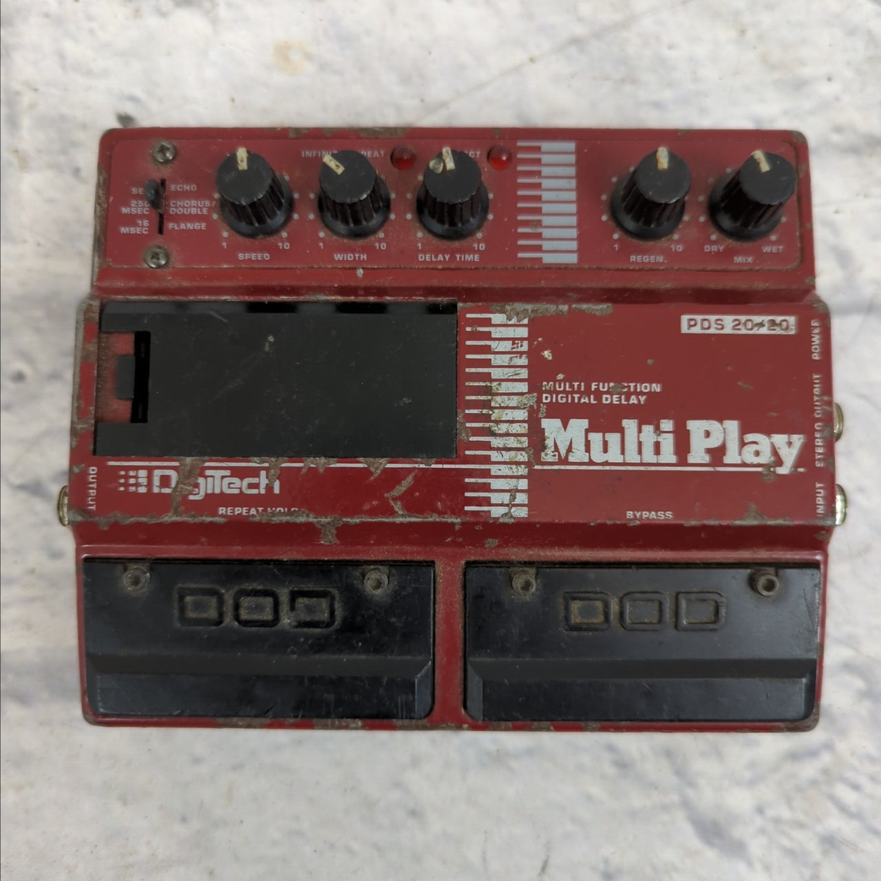 Digitech Multiplay PDS 20 / 20 Delay Guitar Pedal - Evolution Music