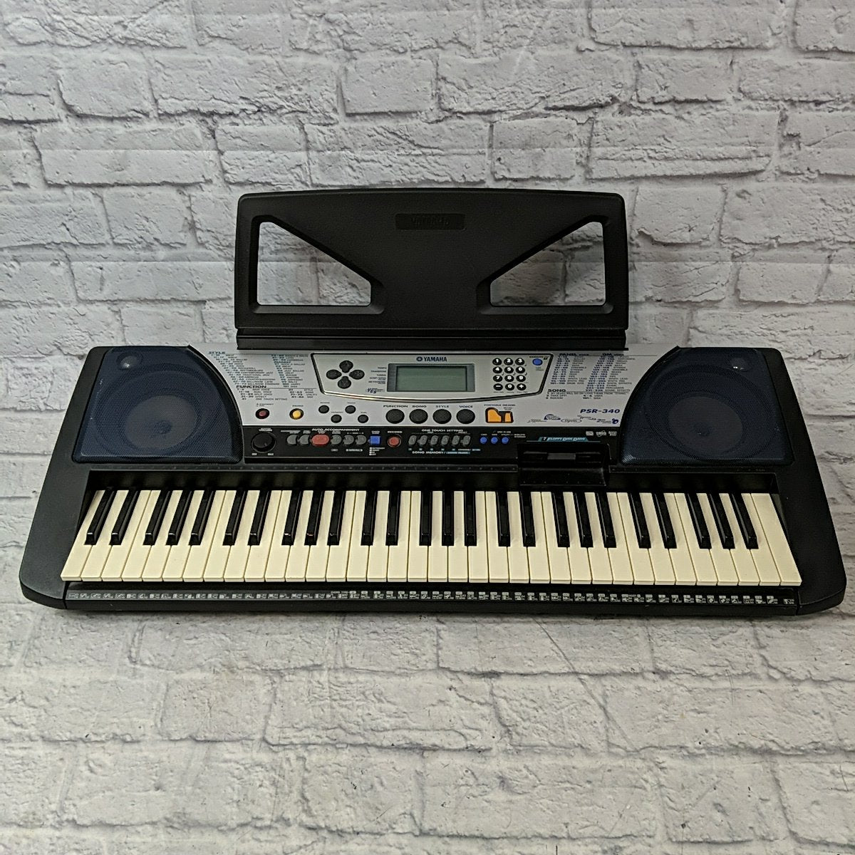 Yamaha Portatone PSR-340 61-Key Electronic Keyboard - Evolution Music