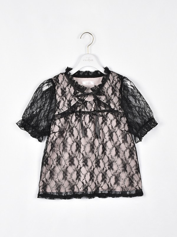 ダブルリボンブラウス｜evelyn（エブリン）公式通販サイト