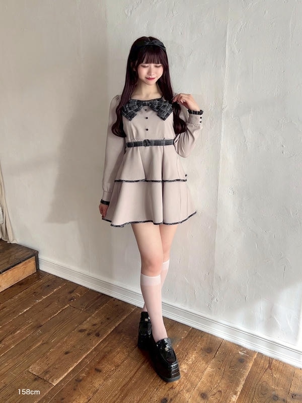 ビッグリボンティアードワンピース｜evelyn（エブリン）公式通販サイト