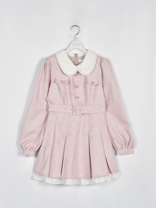 襟タックミニワンピース｜evelyn（エブリン）公式通販サイト