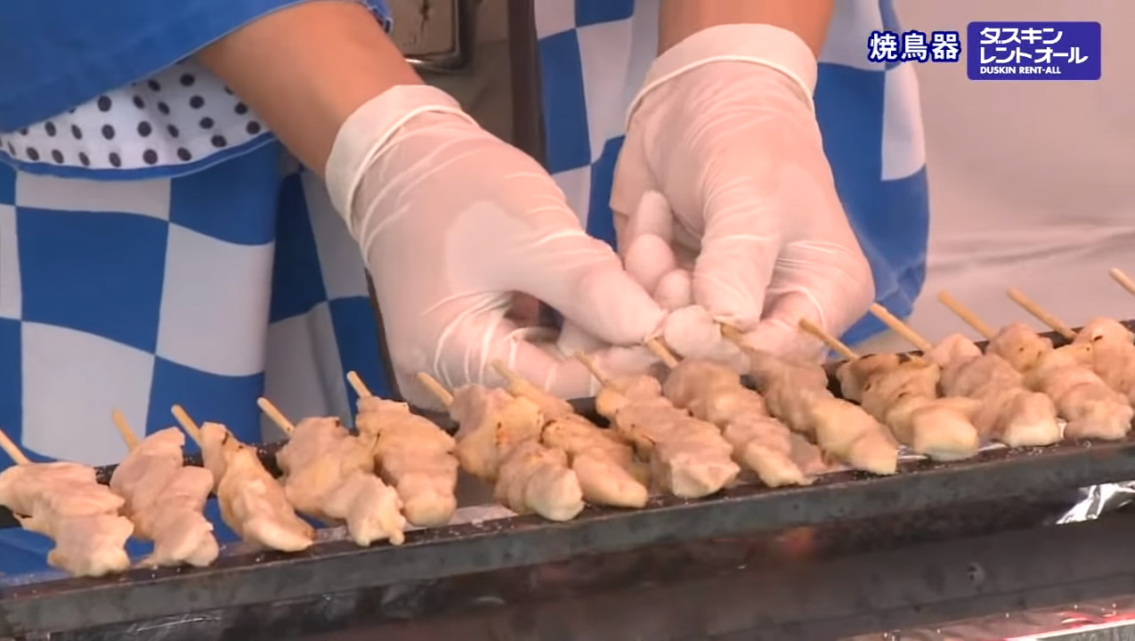 焼鳥器（LPガス用） 5本バーナーのレンタル｜ダスキンレントオール