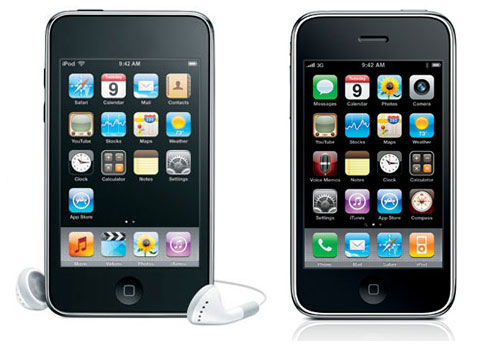 Differences Between iPhone 3GS & iPod touch 2nd Gen: EveryiPhone.com