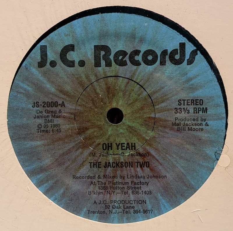THE JACKSON TWO / OH YEAH (12