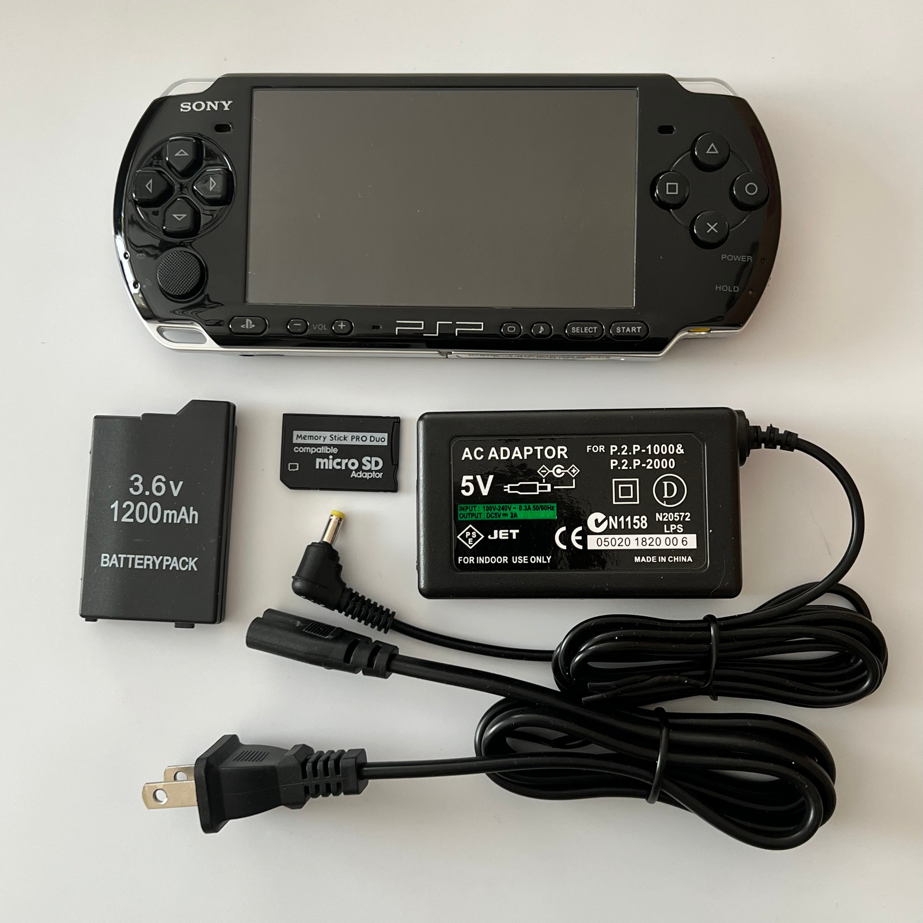 Black Sony PSP 3000 Bundle (New Shell) – Everything PSP