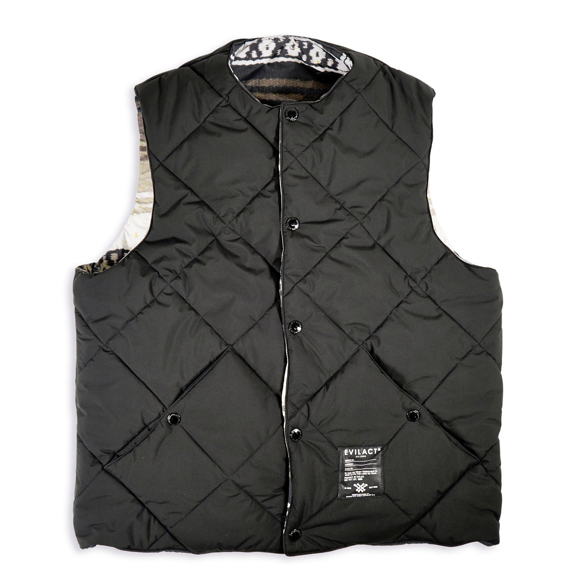 EVILACT MEXICAN RV VEST black | EVILACT (イーブルアクト）Official