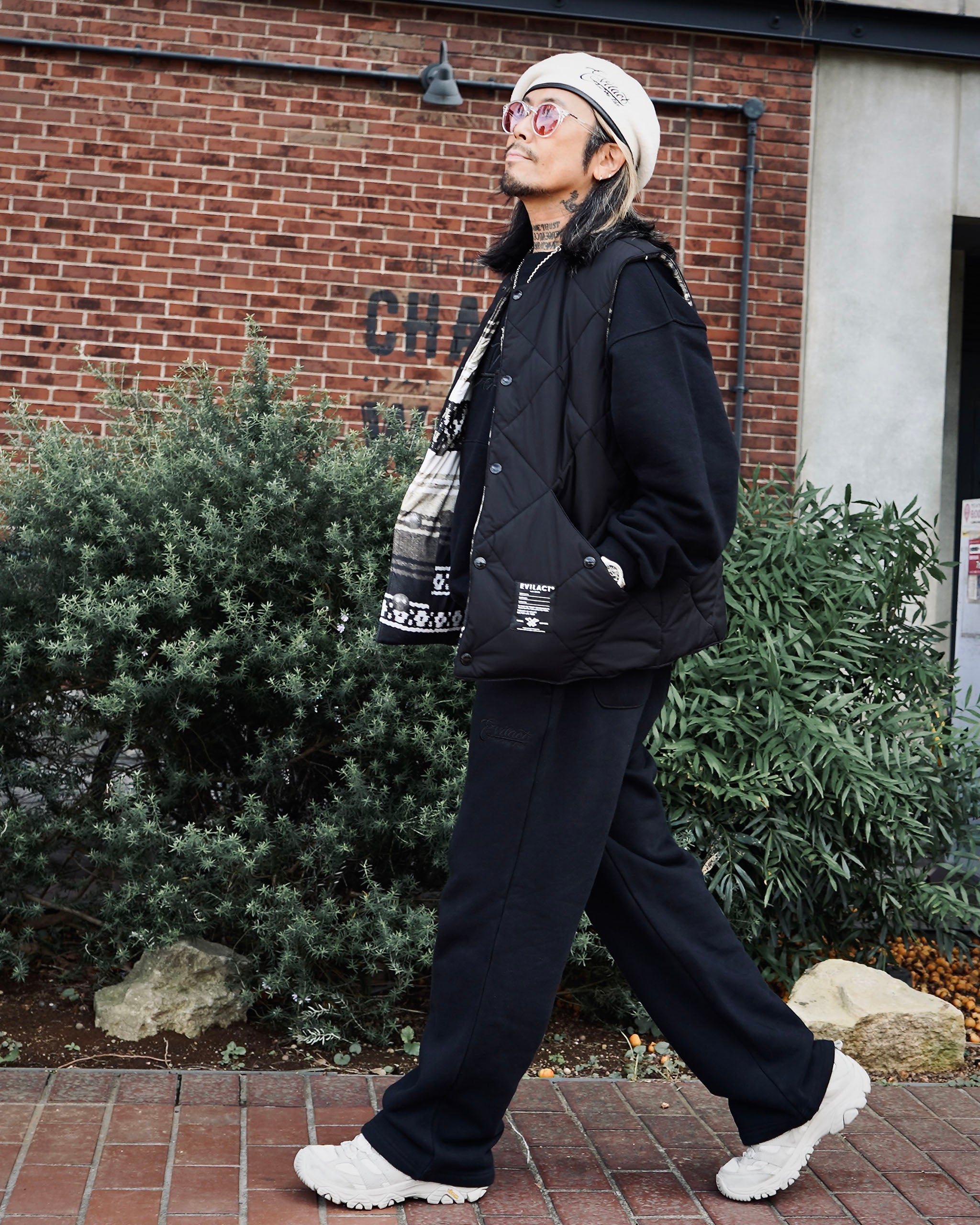 EVILACT MEXICAN RV VEST black | EVILACT (イーブルアクト）Official