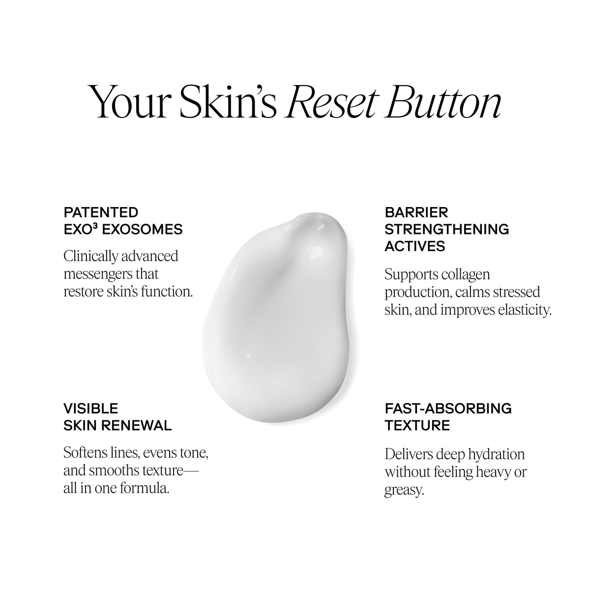 EXO PLUS® Anti-Aging Cream With Exosomes & Peptides - Exoceuticals