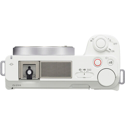Sony ZV-E10 II Mirrorless Camera (White) ZVE10M2W 027242930155