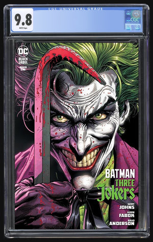 Batman Three Jokers #1 CGC 9.8 Joker Hook Cover – Exchange