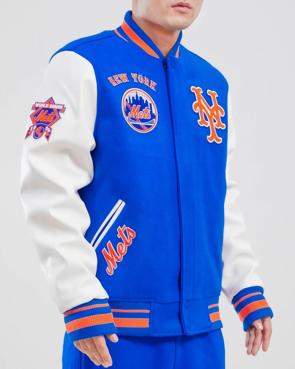 Royal Blue New York Mets Pro Standard Logo Pro Prep Wool Varsity