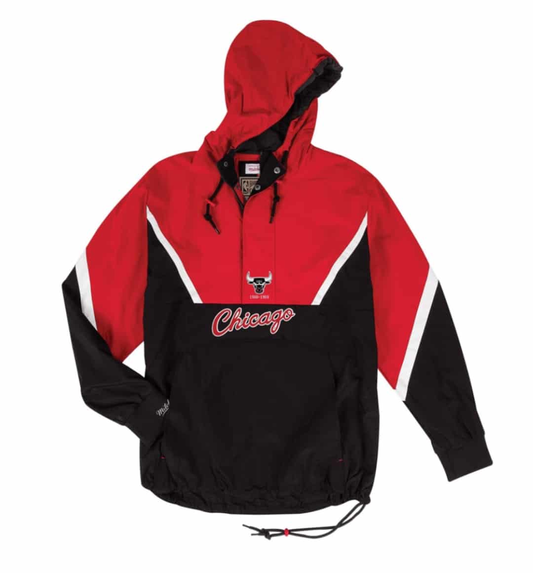 Mitchell & Ness Half Zip Anorak NBA Chicago Bulls – Exclusive